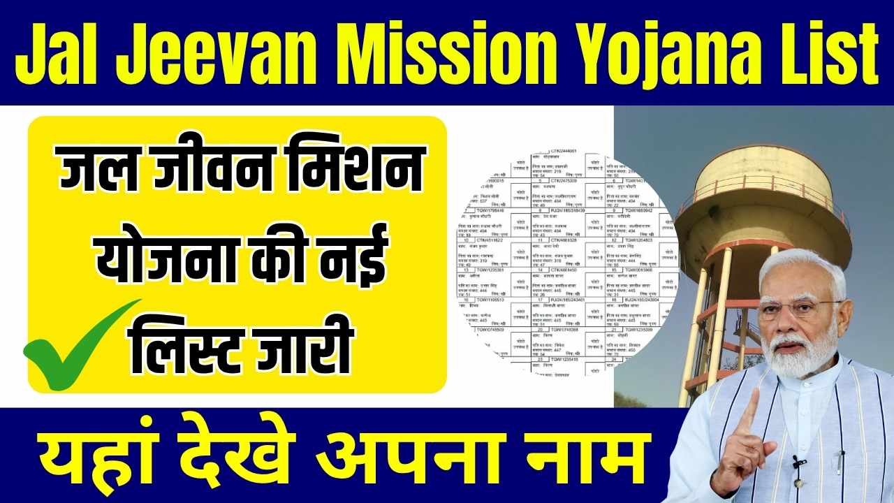 Jal Jeevan Mission Yojana List
